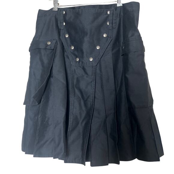 Welcome To Utility Kilts 40 Length 24.5 Black Workman Survival - Picture 1 of 5